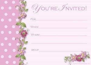 free pink polka dot party invitation template free pink polka dot party invitations
