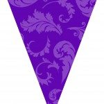 purple graduation flag decorations purple graduation flags