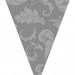 silver graduation flag decorations silver graduation flags