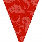 red graduation flag decorations red graduation flags
