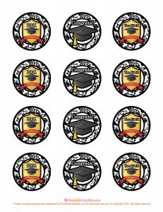 free printable graduation toppers free printable graduation toppers template