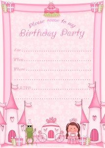 Places Kids Birthday Party on Click The Image To The Left To See The Matching Invitation