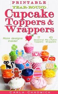 cucpcake wrappers and toppers e-book